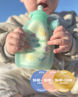 Sinchies Silicone Squeezy Pouch - Pastel Green