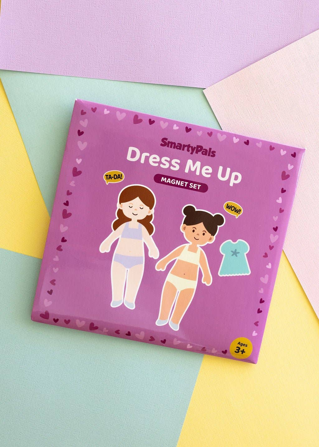 SmartyPals Dress Me Up Magnet Set - Mix & Match Magnetic Dolls for Kids
