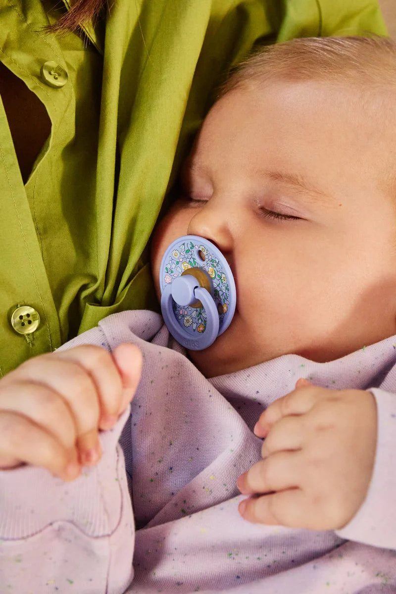 BIBS Pacifier Liberty 2 Pack -  Chloe Meadow/Ivory