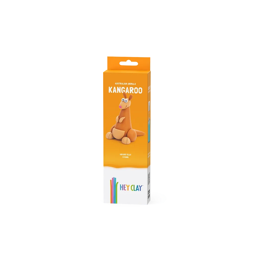 Hey Clay Animals - Kangaroo