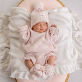 Snuggle Hunny Organic Cotton Knit Bloomers - Blush Pink
