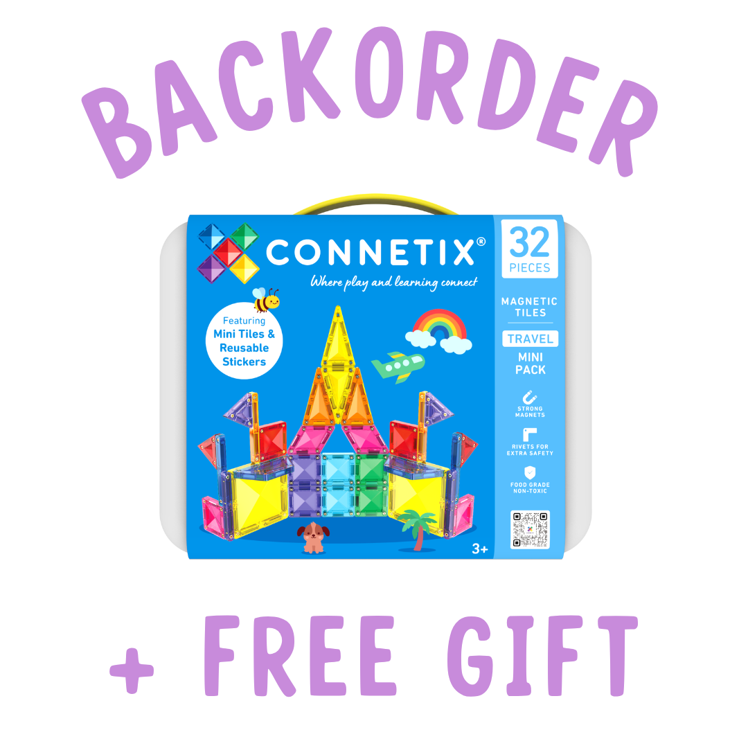 BACKORDER: Connetix Travel Mini Pack - 32 pc