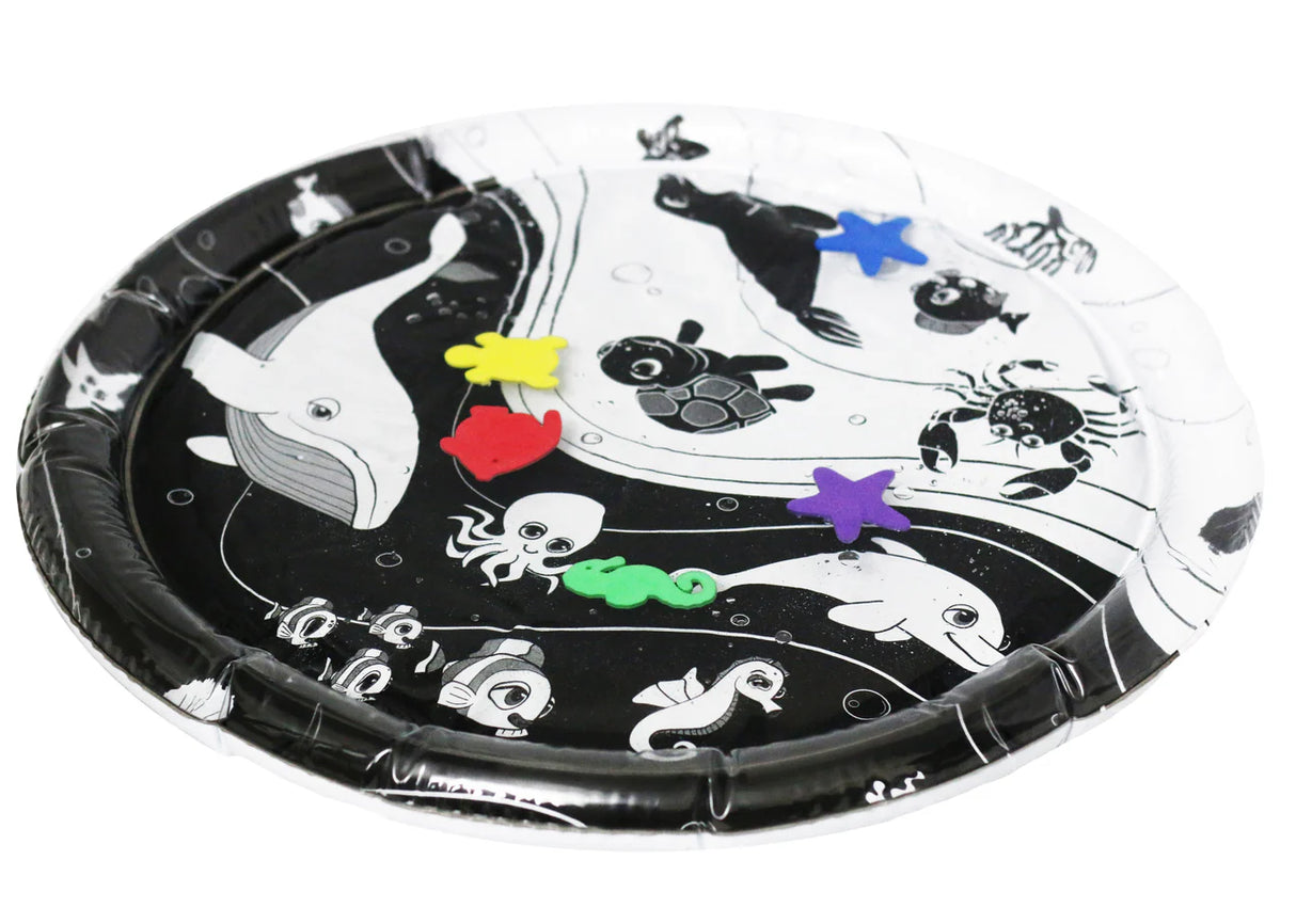Young Wonderer Under the Sea High Contrast Water Mat