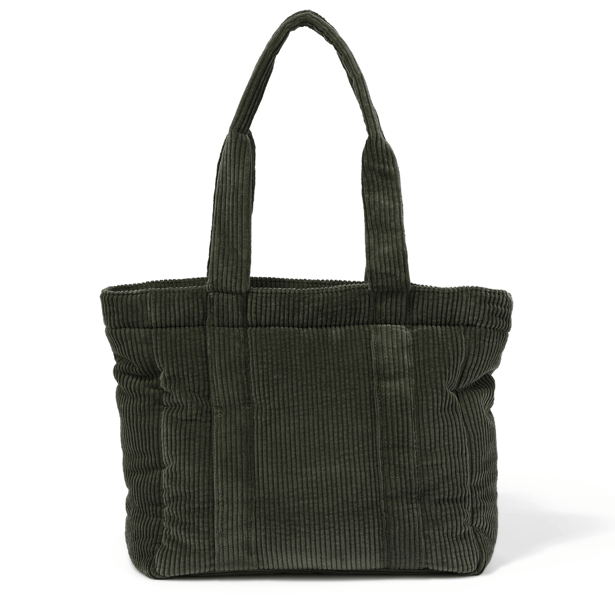 OiOi Everyday Tote - Moss Green Corduroy