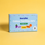 SmartyPals Magnetic Colour Sorting Jars - Montessori Sorting Jars