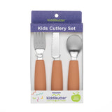 Kiddikutter Kids Cutlery Set - Peach Fuzz