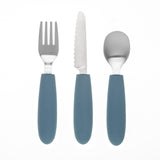 Kiddikutter Kids Cutlery Set - Sky Blue