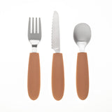 Kiddikutter Kids Cutlery Set - Peach Fuzz