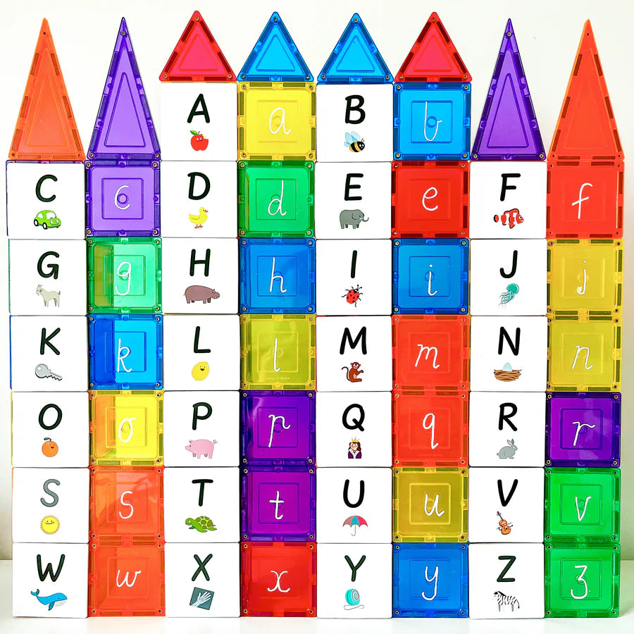 Learn & Grow Alphabet Upper Case Magnetic Tile Topper
