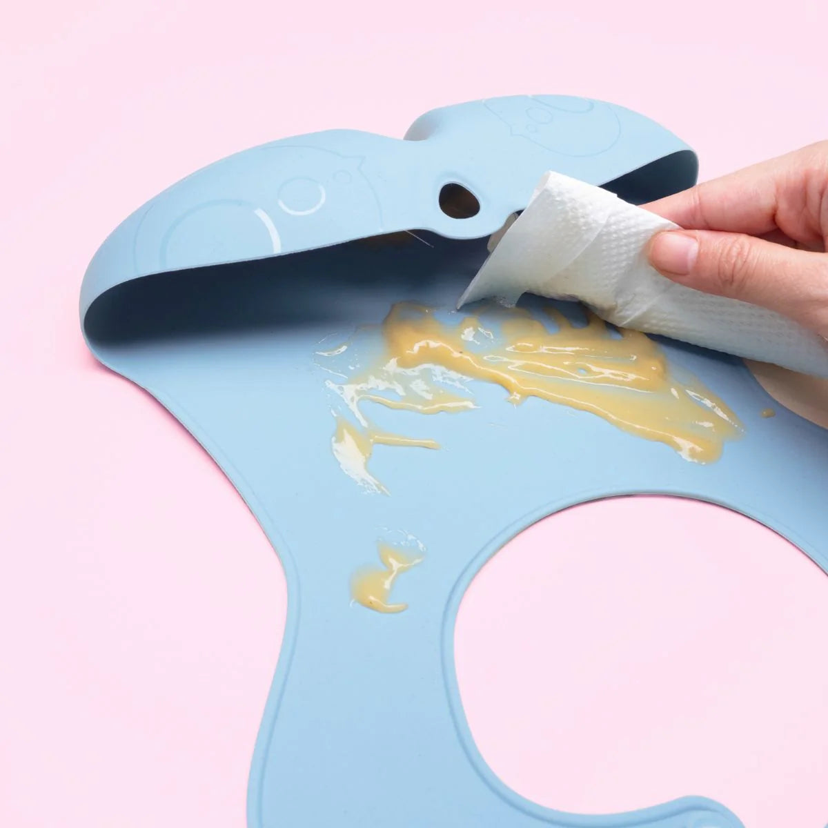 b.box Silicone Bib - Blush