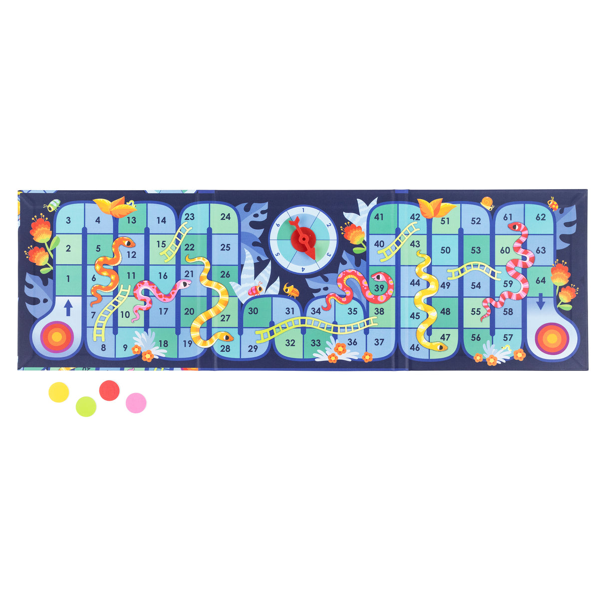 Magna Games - Snakes + Ladders, TIC-TAC-TOE
