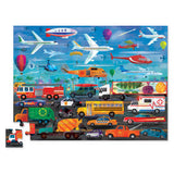 Crocodile Creek Above & Below 60pc Puzzle - Things That Go