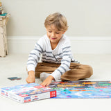 Crocodile Creek Above & Below 60pc Puzzle - Things That Go