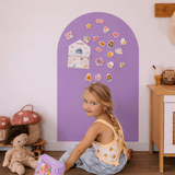 SmartyPals Magnetic Playwall™ - Magnetic Wall Decal for Kids & Playrooms: Olive