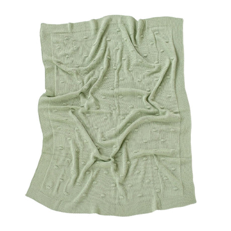 Di Lusso Living Marshmallow Blanket - Mint
