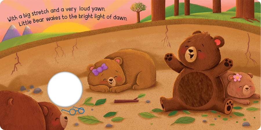 Squeaky Plush Board Book - Squeaky Little Bear