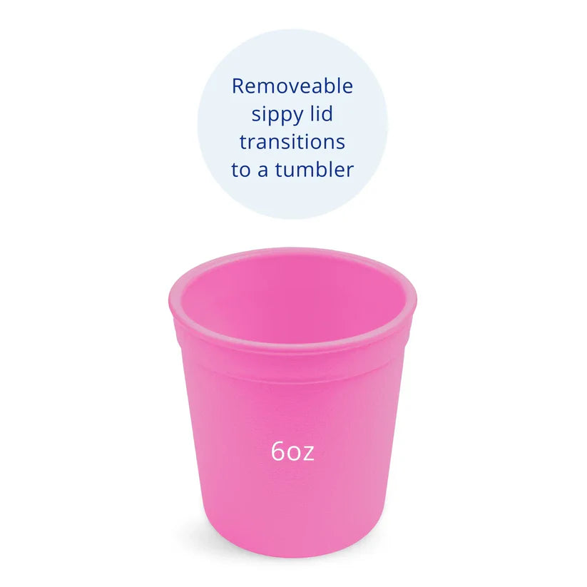 Re-Play Tiny Tumbler with Lid - Bright Pink