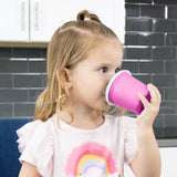 Re-Play Tiny Tumbler with Lid - Bright Pink