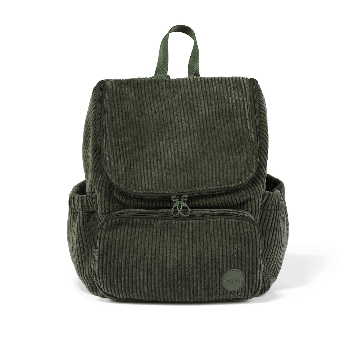 OiOi Signature Kids Corduroy Backpack - Moss