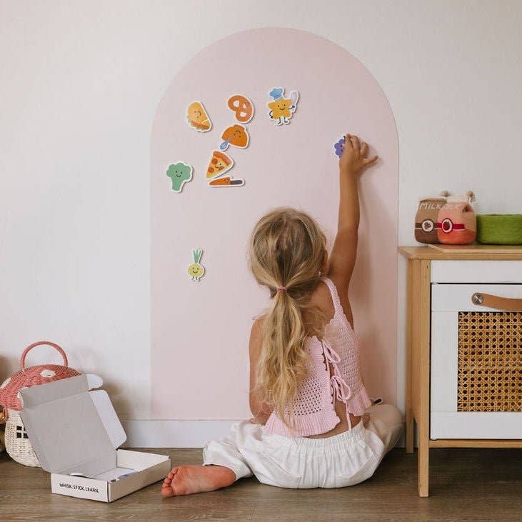SmartyPals Little Chef Magnet Set - Magnetic Food Play Pieces for Kids