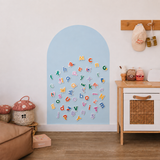 SmartyPals Magnetic Playwall™ - Magnetic Wall Decal for Kids & Playrooms: Sky