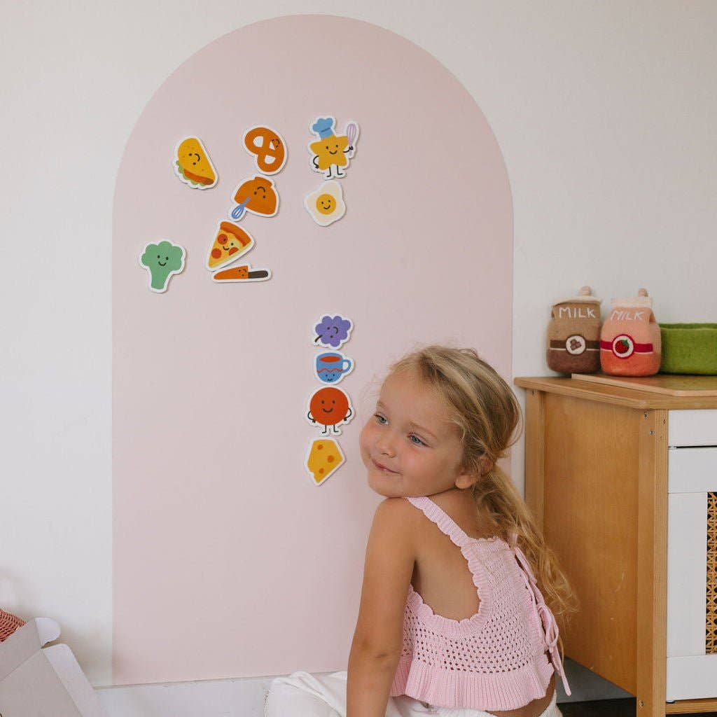 SmartyPals Little Chef Magnet Set - Magnetic Food Play Pieces for Kids