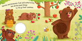 Squeaky Plush Board Book - Squeaky Little Bear