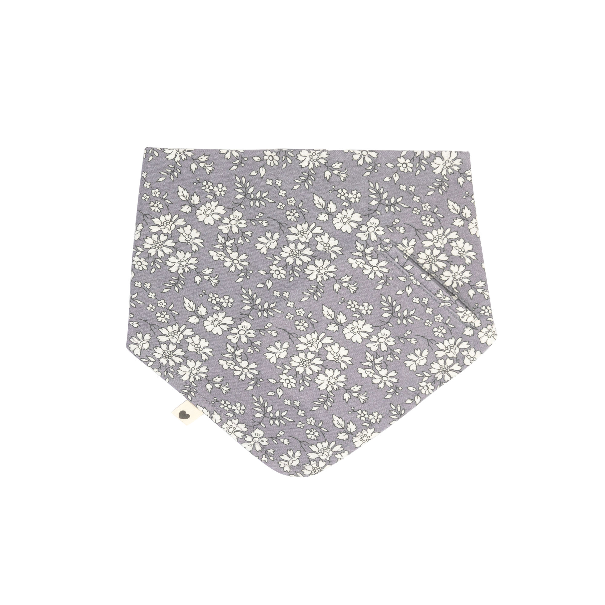 BIBS X LIBERTY Bandana Bib Capel Grey Raspberry Lane