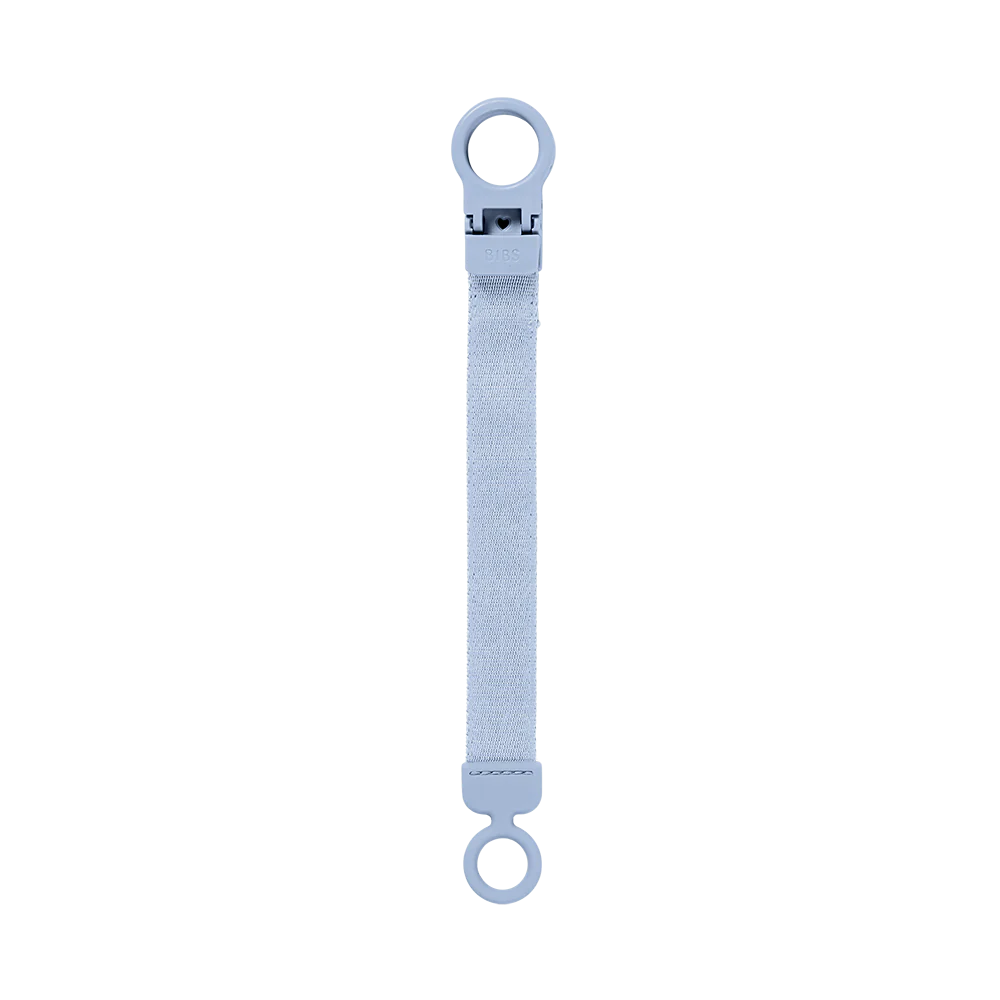 BIBs Pacifier Clip Loop - Dusty Blue