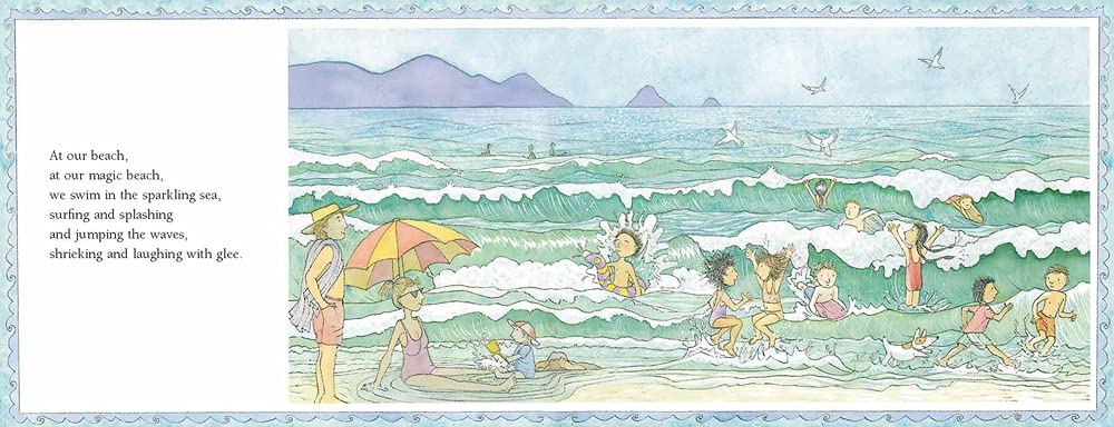 Magic Beach - Alison Lester - Board Book