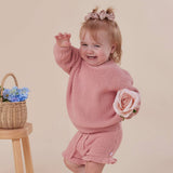Snuggle Hunny Organic Cotton Knit Bloomers - Rosa