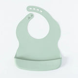 Wild Indiana Silicone Bib - Sage
