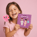 SmartyPals Dress Me Up Magnet Set - Mix & Match Magnetic Dolls for Kids