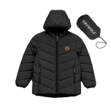Crywolf Eco-Puffer Jacket - Black