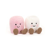 Jellycat Pink and White Marshmallows