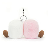 Jellycat Bag Charm Amuseables Pair of Marshmallows