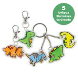 Tiger Tribe Shrinkorama Bag Tag - Dino