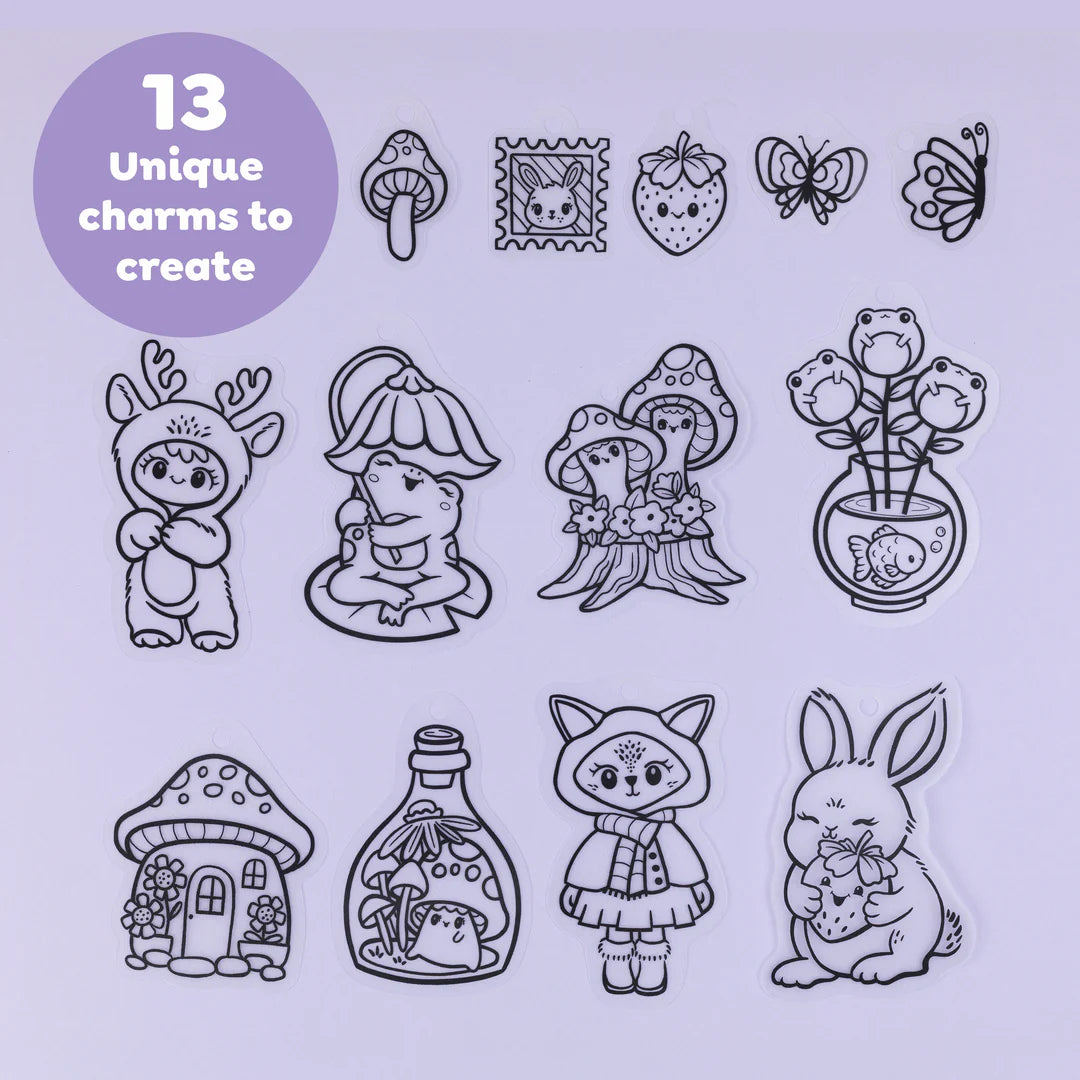 Tiger Tribe Shrinkorama Charms - Magical Woodlands