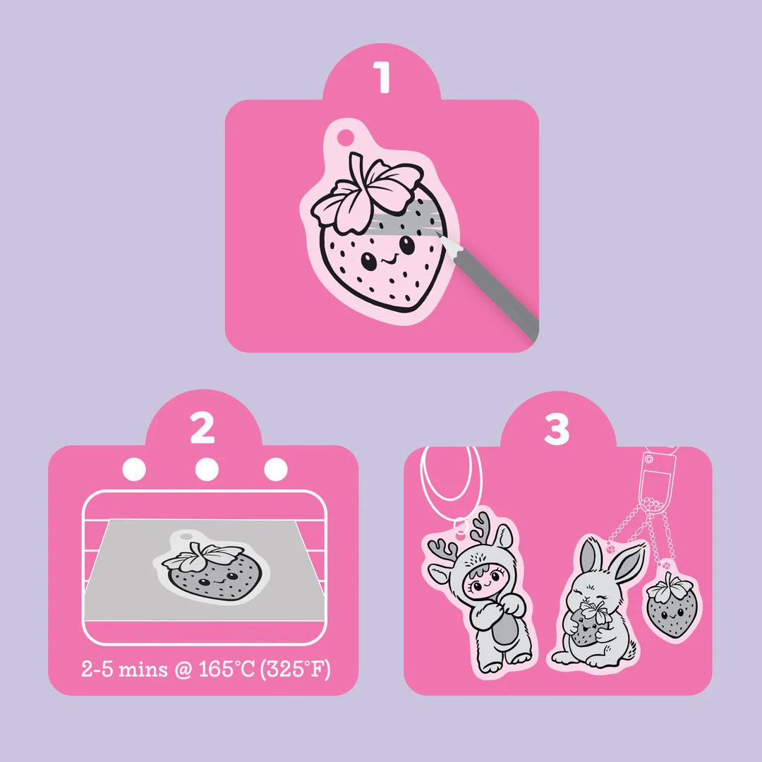 Tiger Tribe Shrinkorama Charms - Magical Woodlands