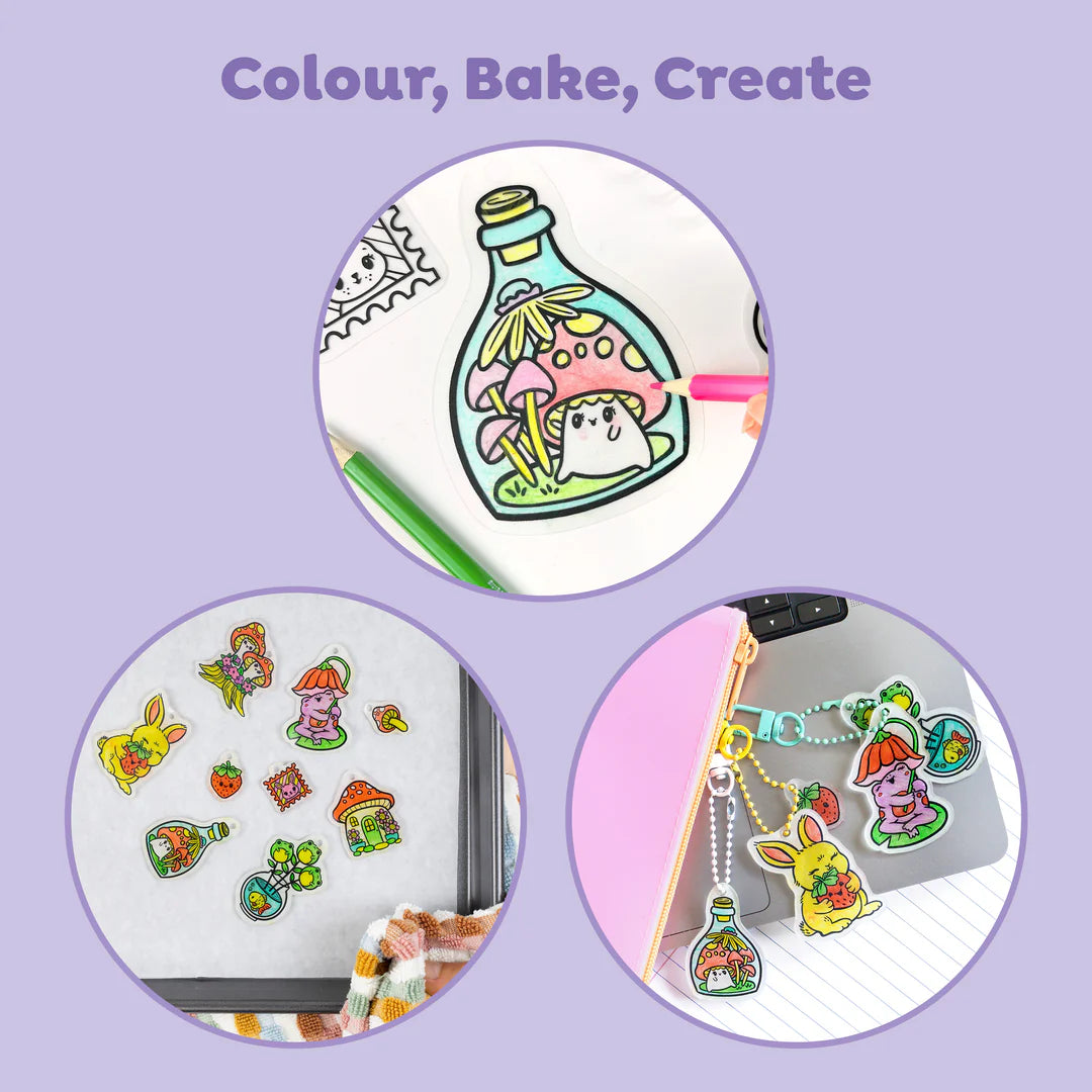 Tiger Tribe Shrinkorama Charms - Magical Woodlands