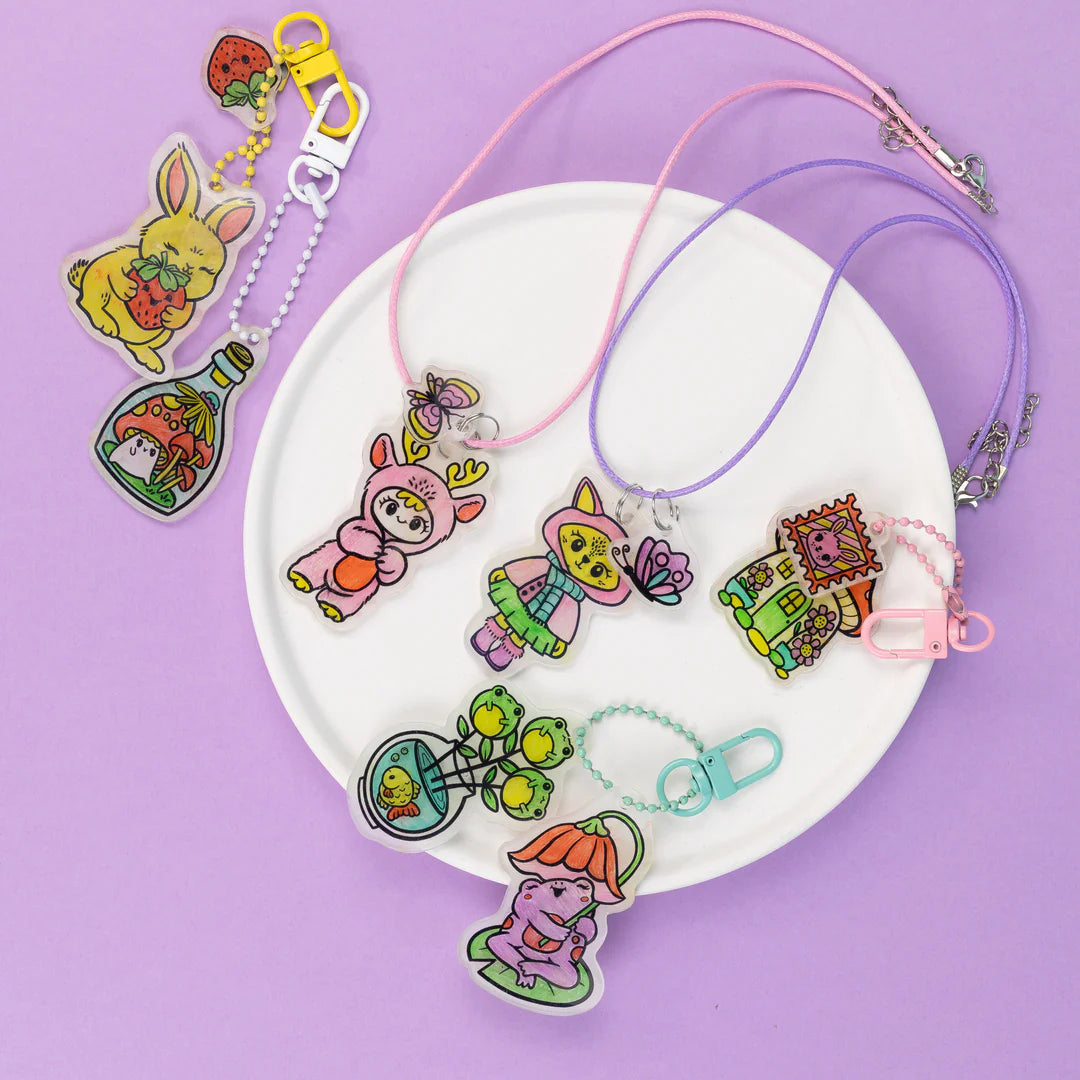 Tiger Tribe Shrinkorama Charms - Magical Woodlands