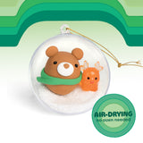 Tiger Tribe Clay Craft - Ornament Kit - Bear + Bunny
