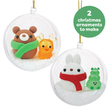 Tiger Tribe Clay Craft - Ornament Kit - Bear + Bunny