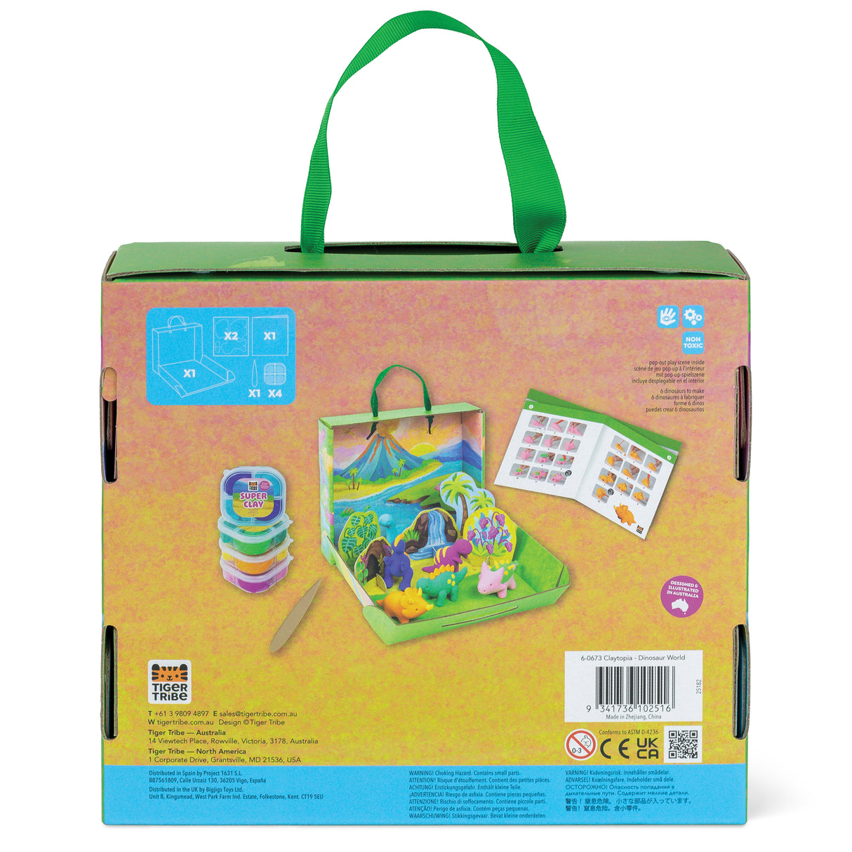 Tiger Tribe Claytopia - Dinosaur World