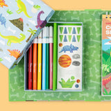 Tiger Tribe Colouring Set - Dinosaurs
