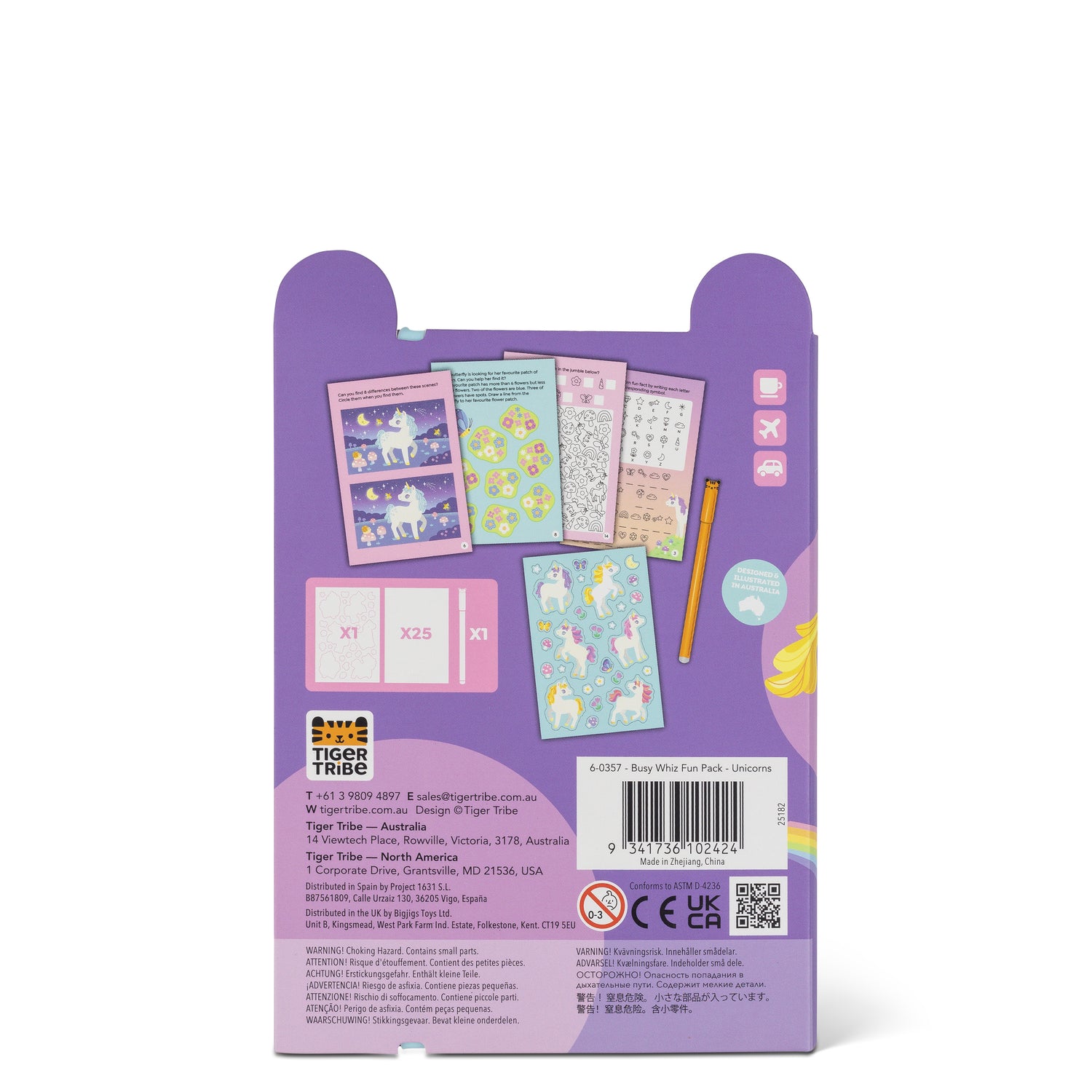 Tiger Tribe Busy Whiz Fun Pack - Unicorns