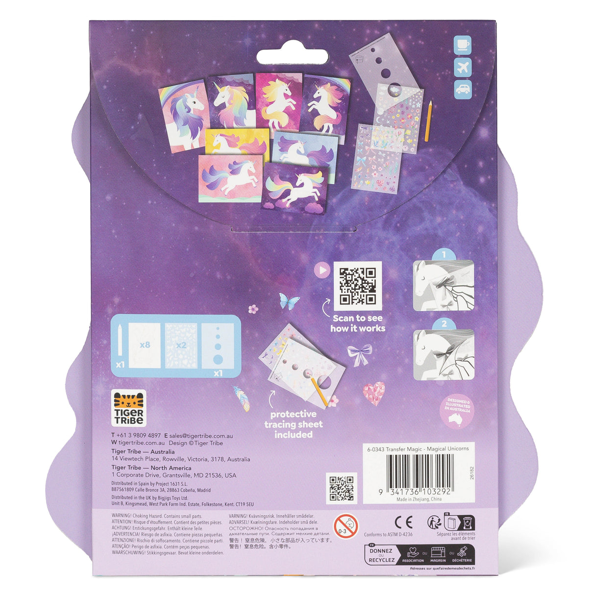 Tiger Tribe Transfer Magic - Magical Unicorns