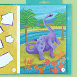 Tiger Tribe Sticker by Number - Dinosaur