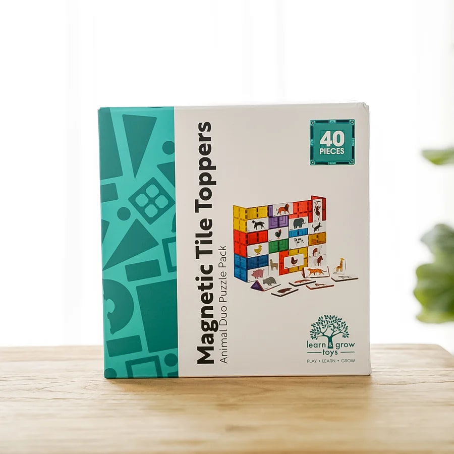 Learn & Grow Animal Duo Magentic Tile Topper