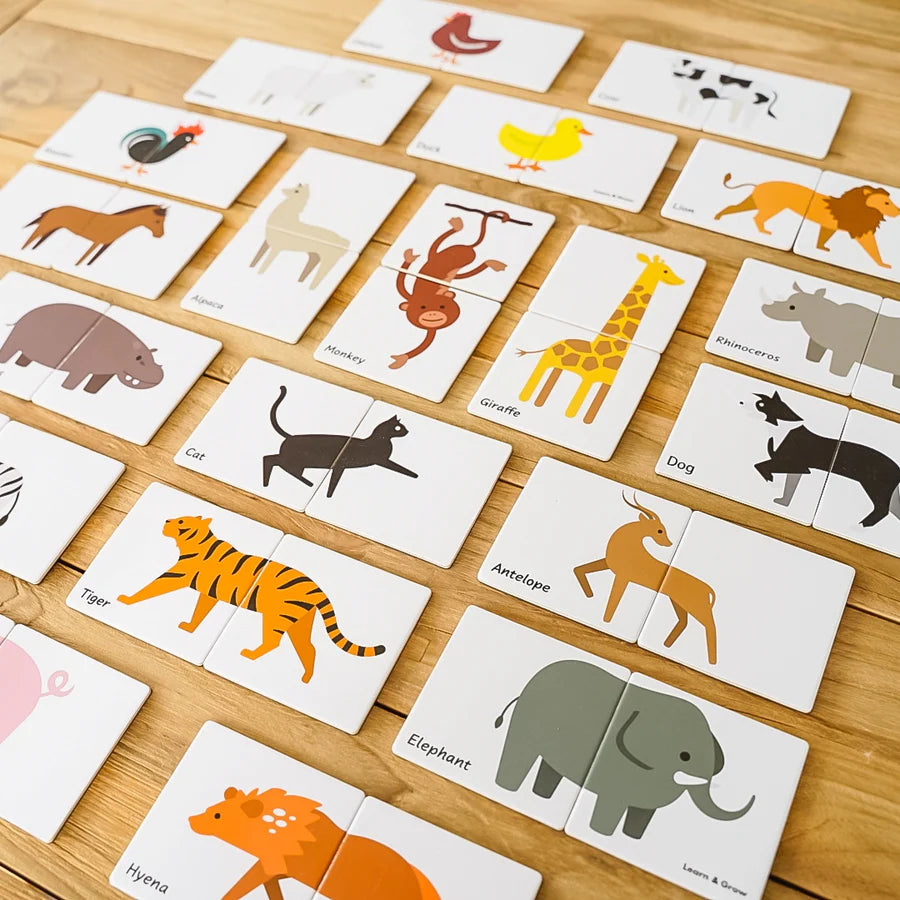 Learn & Grow Animal Duo Magentic Tile Topper